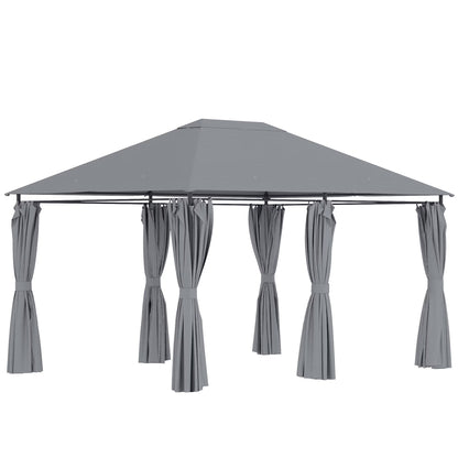DUOSONG Outsunny 9Ft Patio Umbrella With Push Button Tilt And Crank, Ruffled Outdoor Market Table Umbrella With Tassles And 8 Ribs, For Garden, Deck, Pool, Tan Tan Polyester Garden & Outdoor Canopies