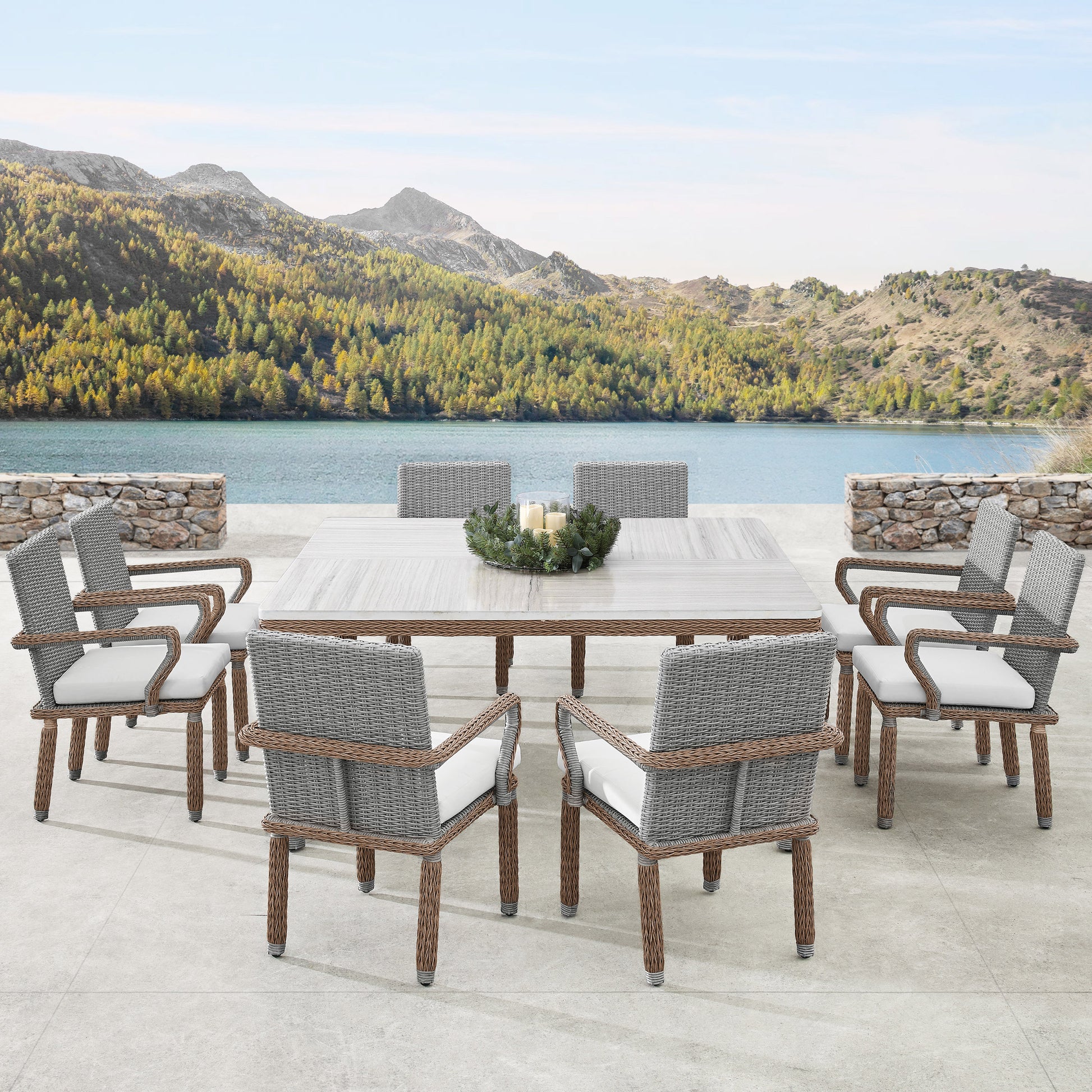 Sirio Richmond 9-piece Outdoor Patio Dining Set
