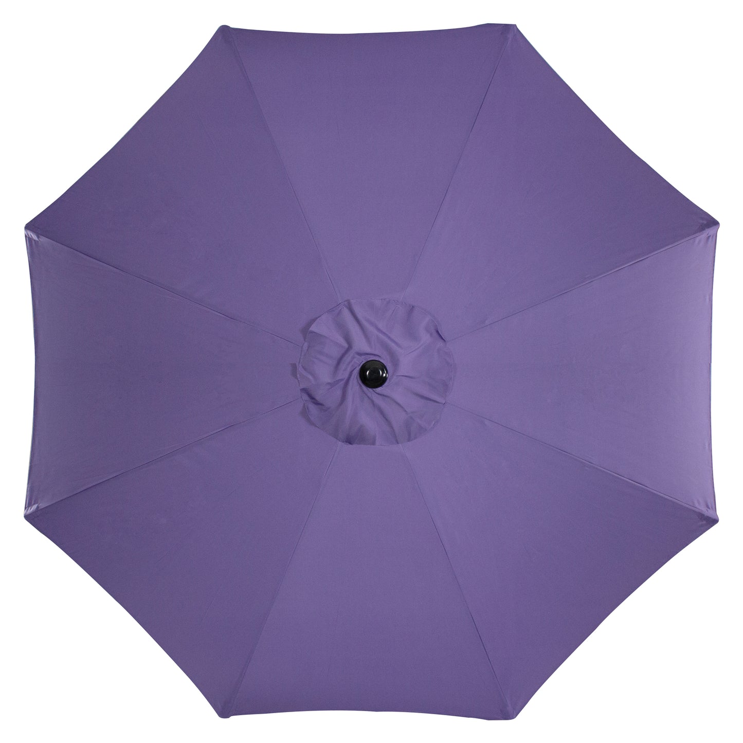 Northlight 9ft Outdoor Patio Market Umbrella with Hand Crank and Tilt, Purple