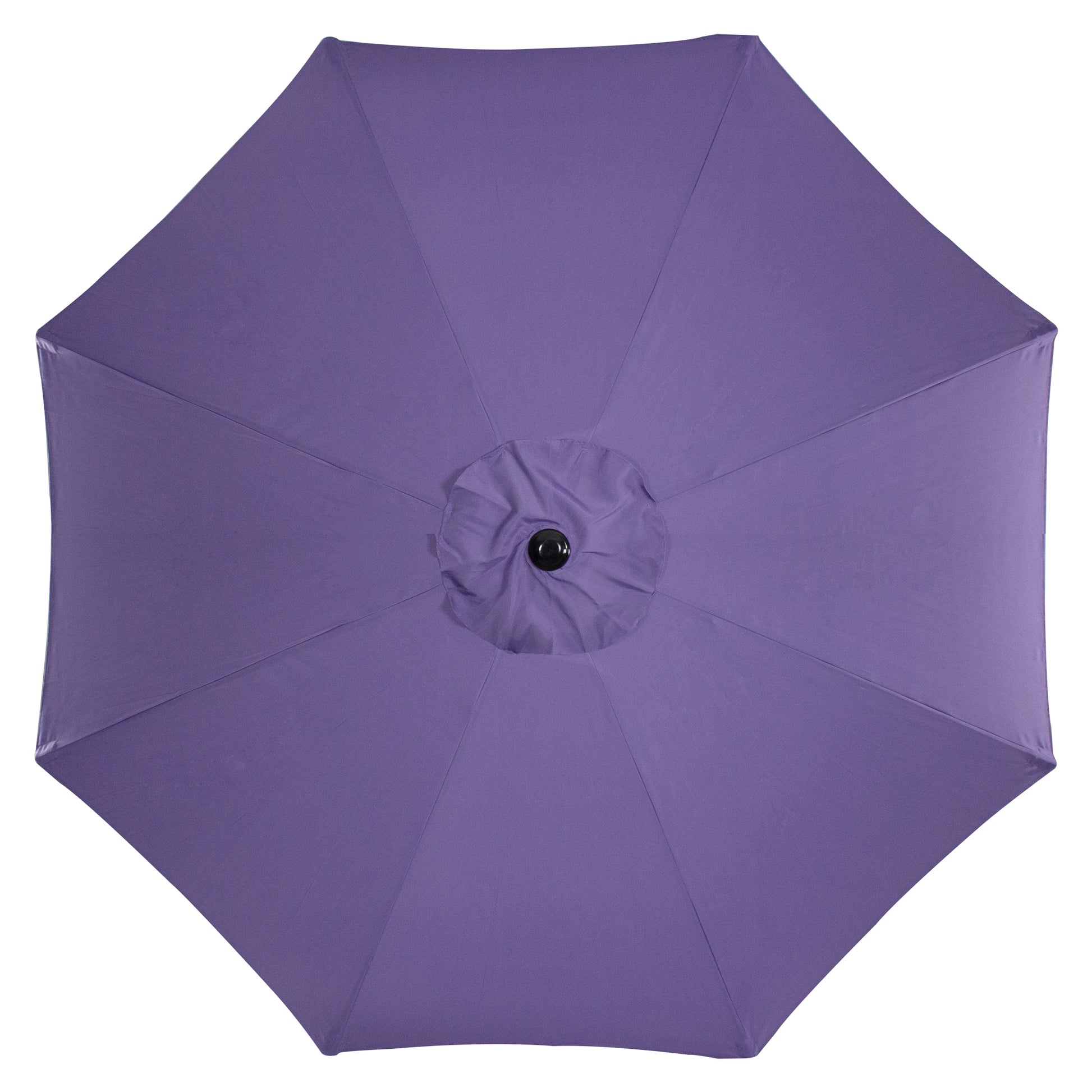 Northlight 9ft Outdoor Patio Market Umbrella with Hand Crank and Tilt, Purple