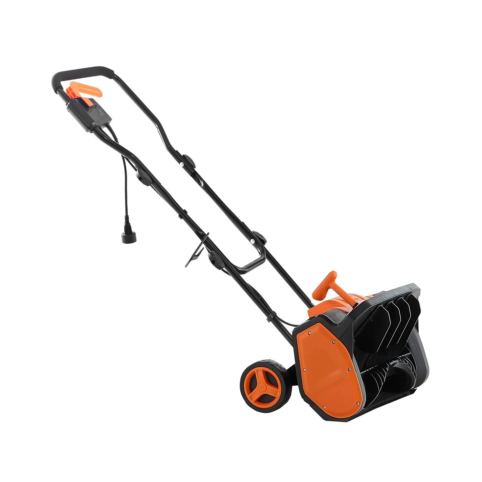 WRTHN 17 in Electric Snow Blower 12A Motor Snow Shovel, 20 ft Throw Distance, 6 in Deep, Adjustable 60? Chute, Lightweight Snow Thrower for Driveways, Sidewalks & Patios
