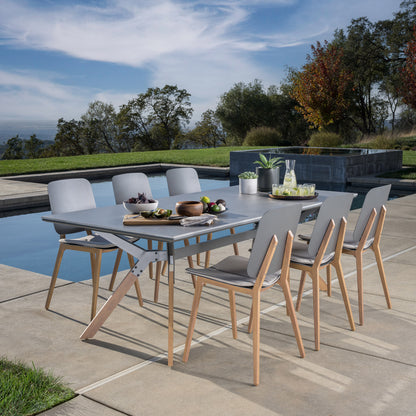 SunVilla Biblos 7-piece Outdoor Patio Dining Set