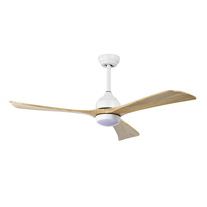Spaco 52" Ceiling Fan, Indoor/Outdoor Ceiling Fans with Lights and Remote, Quiet DC Motor 3 Blade Ceiling Fans 6 Speed Levels for Bedroom Living Room Patio