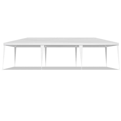 10'x30' Outdoor Party Tent with 8 Removable Sidewalls, Waterproof Canopy Patio Wedding Gazebo, White,white