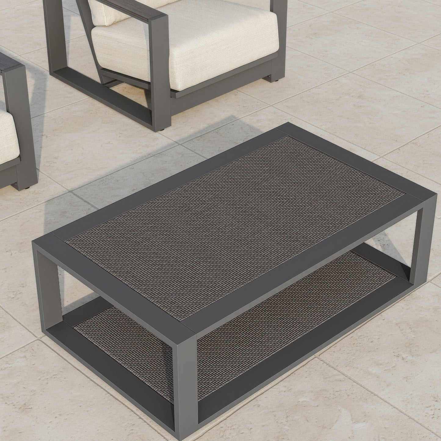 Veranda Classics Milan 4-piece Deep Outdoor Patio Seating Set