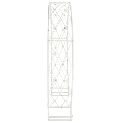 SAFAVIEH Mizell Outdoor Patio Moon Gateway, Antique White