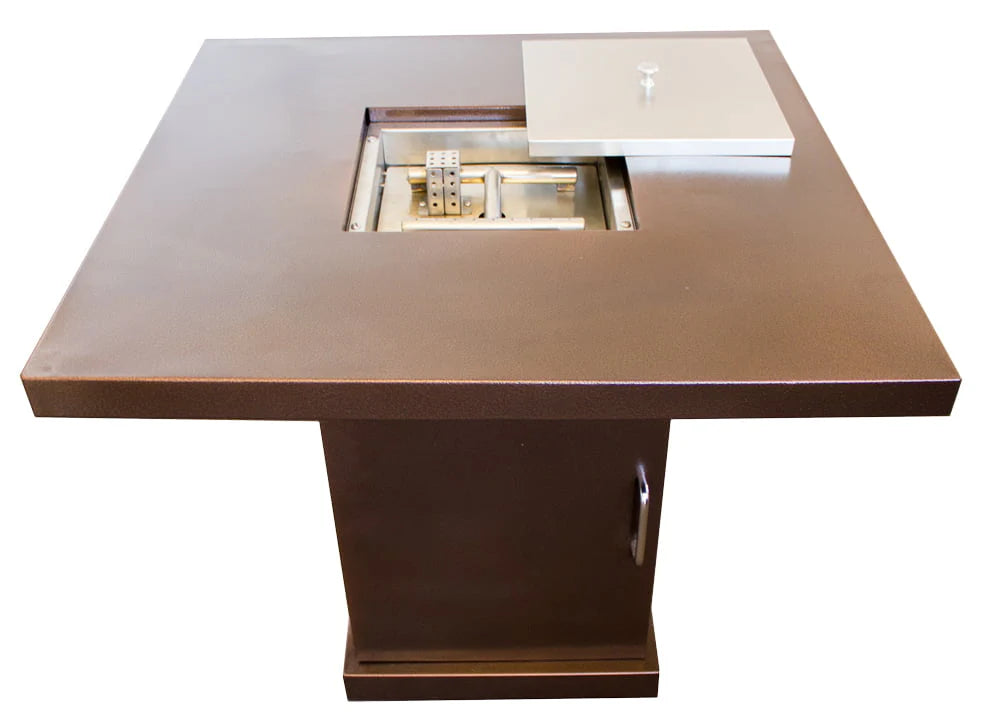 AZ Patio Heaters Outdoor Conventional Propane Fire Pit in Hammered Bronze