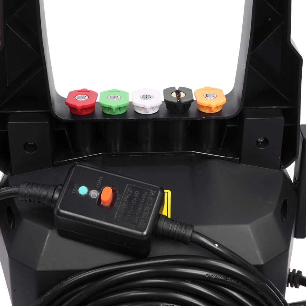 Seizeen Electric Pressure Washers - Max 3000 PSI High Power Washer, 1.7 GPM Power Washers Electric Powered with 5 Nozzles, Foam Cannon, Hose Reel, Car Motorcycle Water Washer for Deck/Driveway/Patio