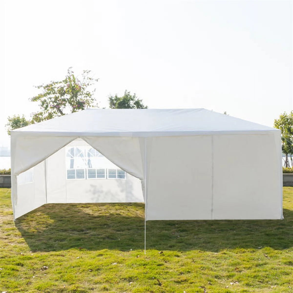 Mother's Day Sales - 10' x 20' Party Tent,Portable Wedding Party Tent,Patio Parties Tent BBQ Shelter Canopy Gazebo for Outdoor Events(10'x20' w/6 sidewalls)