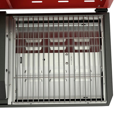 Topcobe Outdoor Portable Tabletop Pellet Grill and Smoker with Digital Control System for BBQ, Cooking Space for Backyard, Patio and Parties-Red