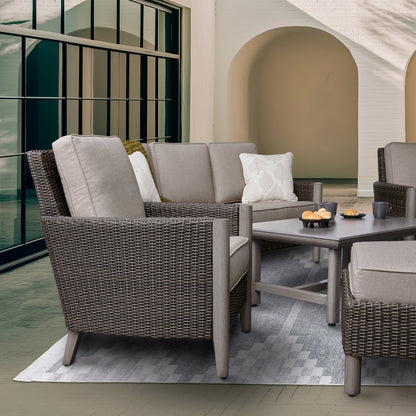 Agio Parkfield 6-piece Outdoor Patio Deep Seating Set