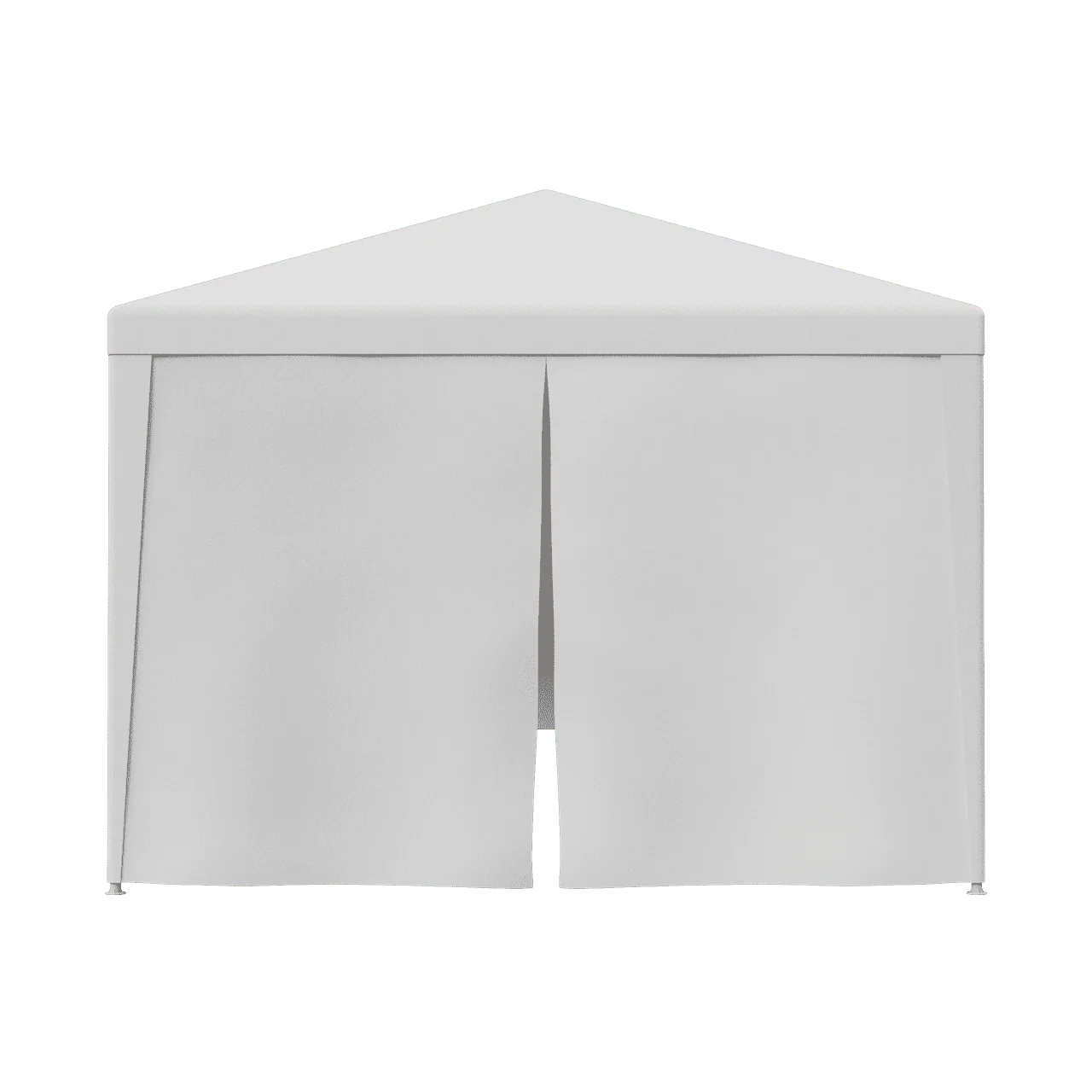 ZENSTYLE Patio Wedding Party Tent Set White Waterproof Canopy - 10 x 30' White