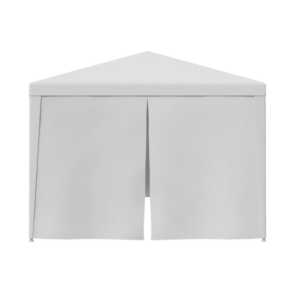 ZENSTYLE Patio Wedding Party Tent Set White Waterproof Canopy - 10 x 30' White