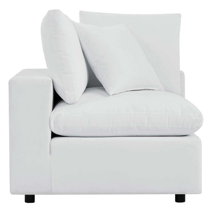 Modway Commix Sunbrella Outdoor Patio Sofa in White