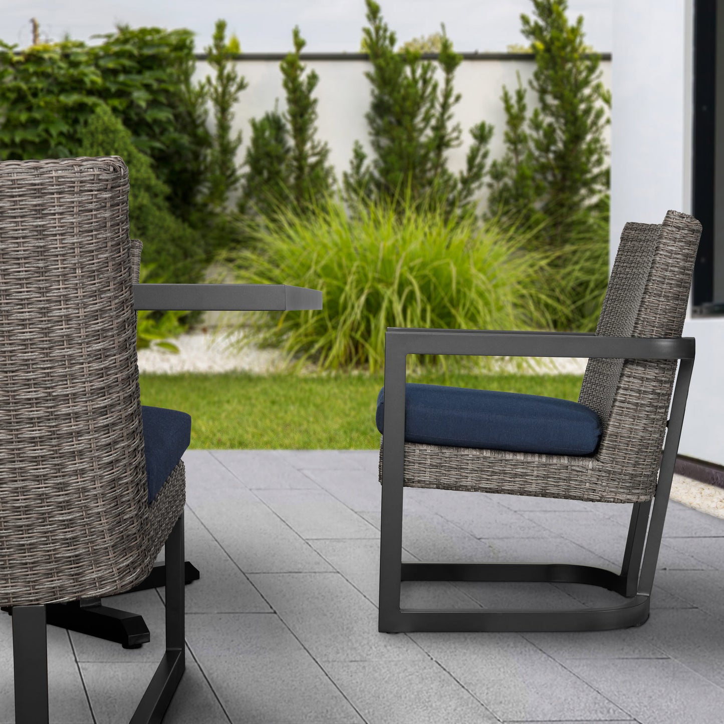 Agio Luna 9-piece Outdoor Patio Dining Set