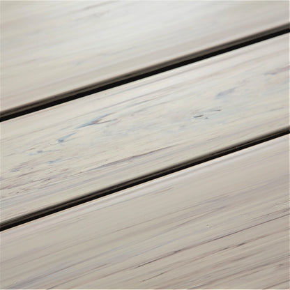 Convert a Bench 60" Outdoor/Vinyl Patio Bench Picnic Table, White, Generation II