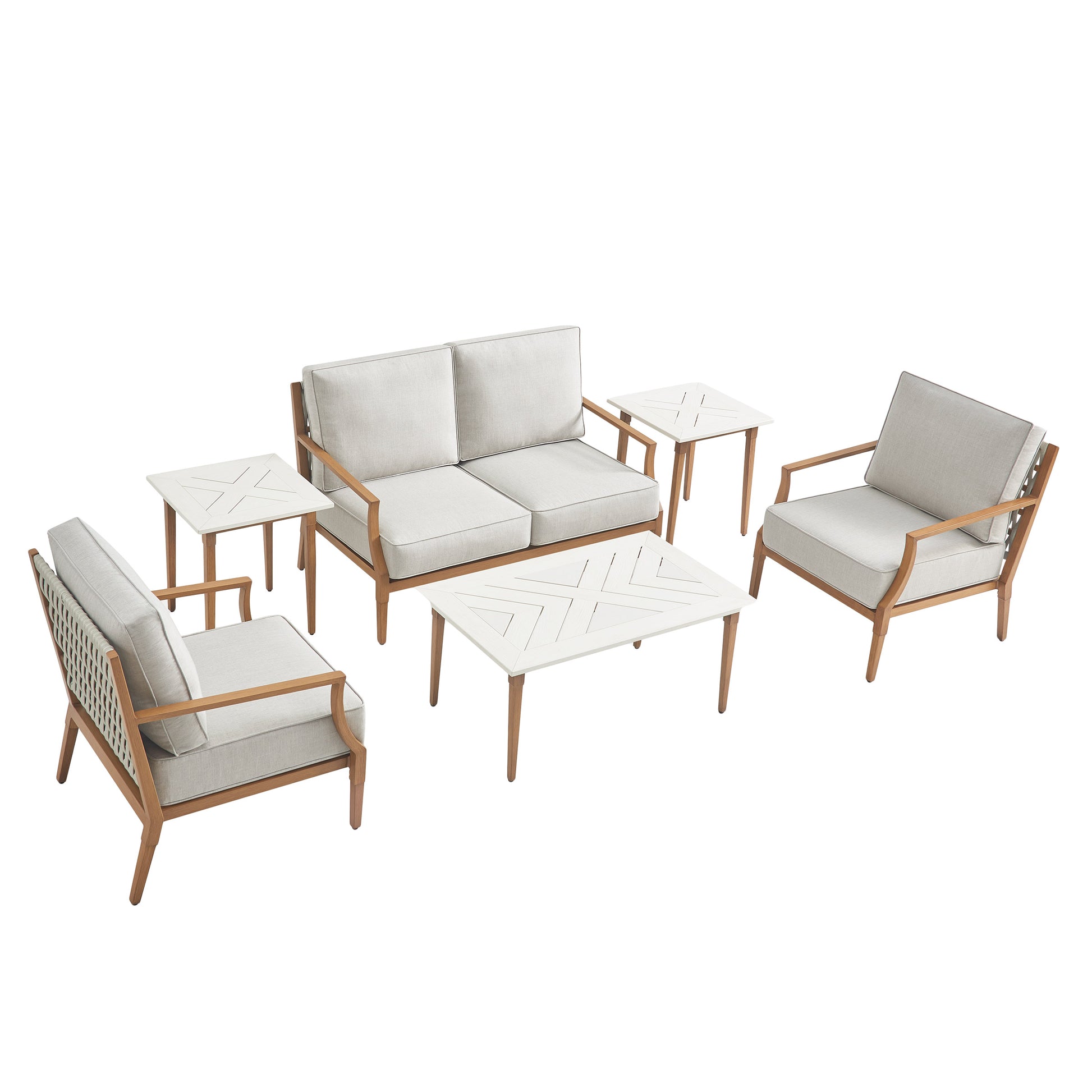 Thomasville 6-piece Outdoor Patio Deep Seating Set