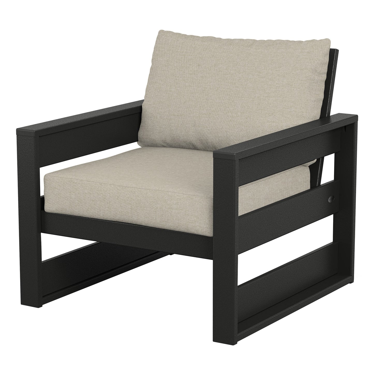 POLYWOOD Westport 7-piece Fire Modular Outdoor Patio Seating Set