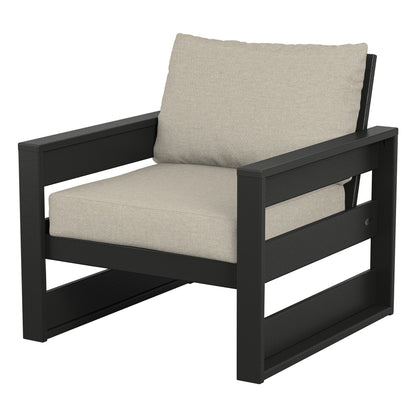 POLYWOOD Westport 7-piece Fire Modular Outdoor Patio Seating Set