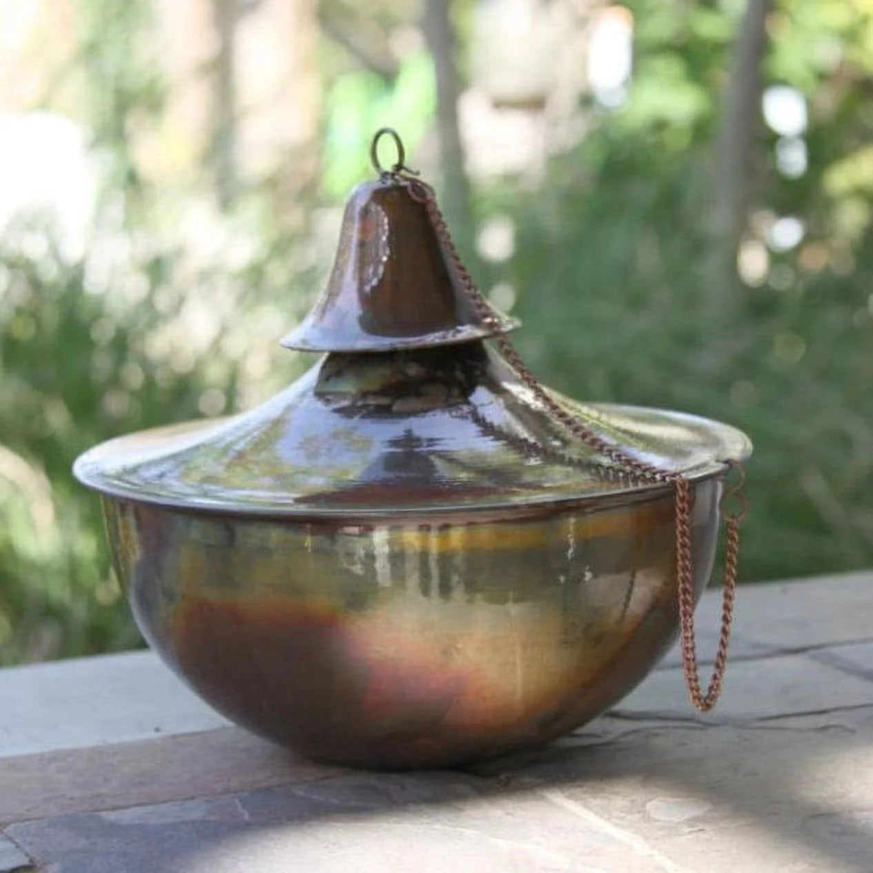 Starlite Garden & Patio Torche Maui Grande Garden Torches (Set of 2) Smooth Nickel