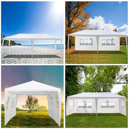 SalonMore 10'x30' Party Wedding Patio Tent w/5 Canopy Gazebo Pavilion Event