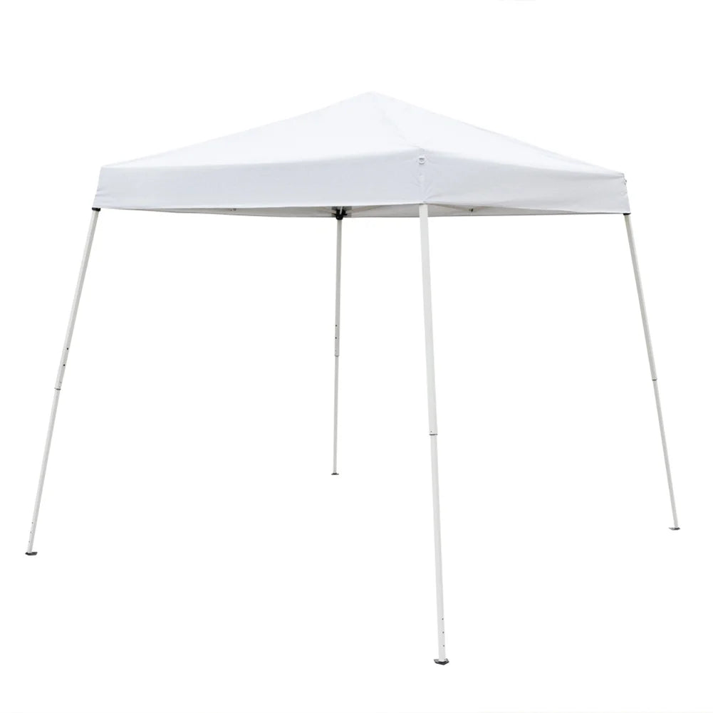Spaco 2.4 x 2.4m Pop up Canopy Tents for Parties, Portable Folding Tailgate Ten, UV Resistant Waterproof Canopy Tent for Outdoor Events, Patio Backyard, White
