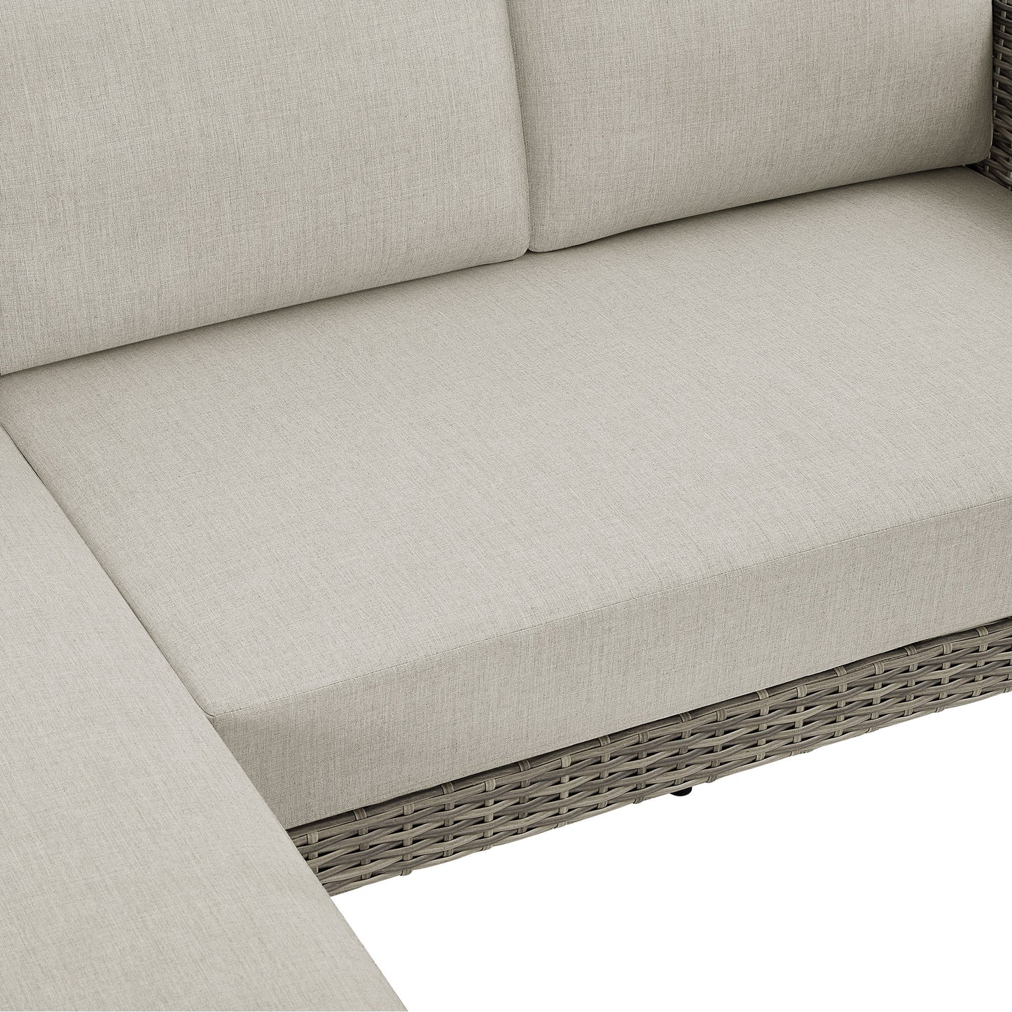 Thomasville Mira 3-piece Outdoor Patio Reversible Sectional