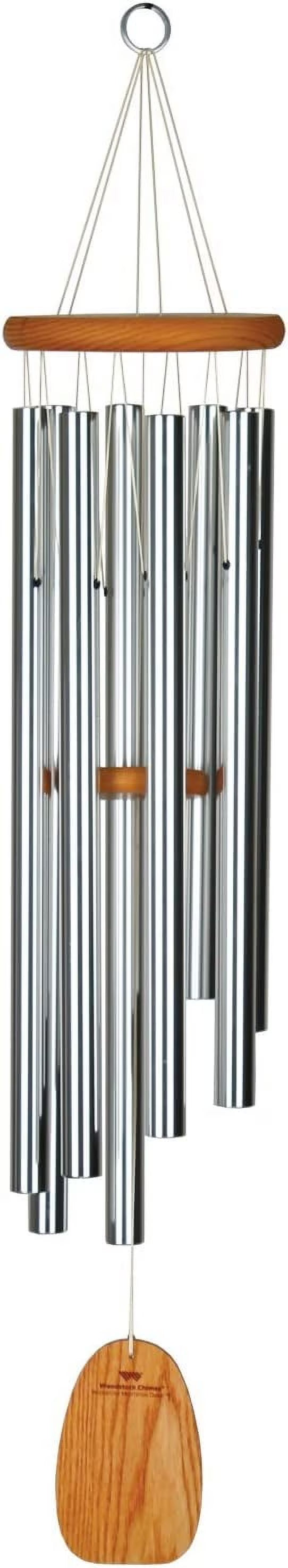 Woodstock Chimes Signature Collection, Woodstock Meditation Chime, 39'' Eastern Energies Wind Chimes for Outdoor, Patio, Home or Garden Dcor (TMS)