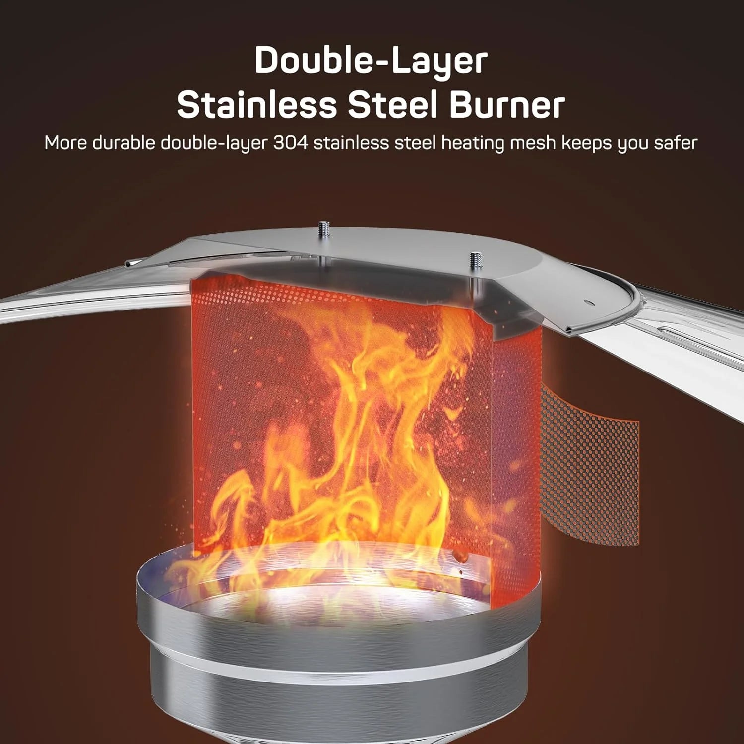 Simenmax Propane Heater, 48,000 BTU Outdoor Heaters for Patio for Backyard, Deck, Garden, Porch