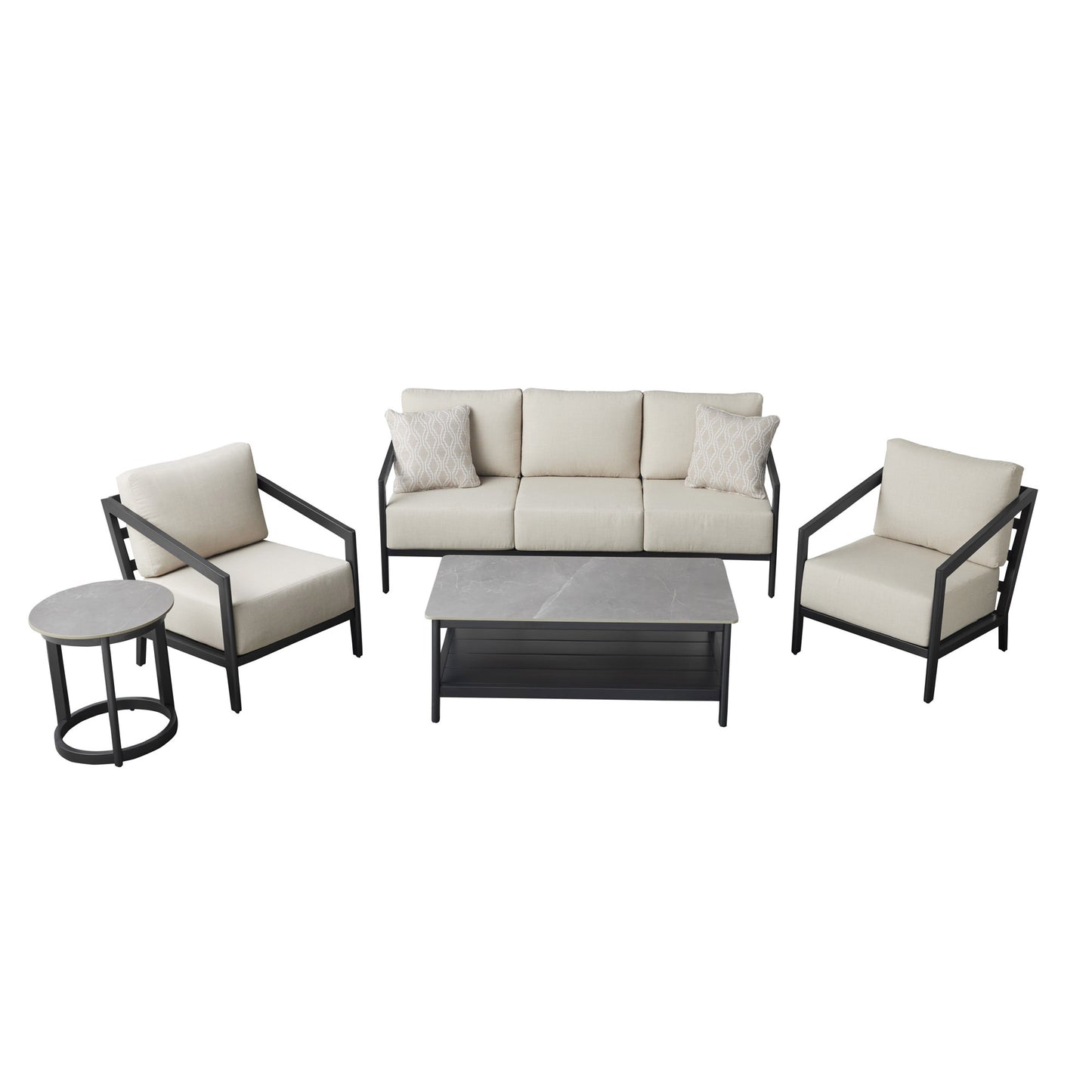 Agio Formia 5-piece Outdoor Patio Seating Set