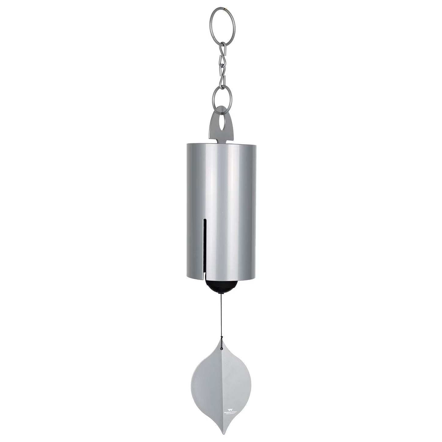 Woodstock Windchimes Heroic Windbell Harbor Gray, Wind Chimes For Outside, Wind Chimes For Garden, Patio, and Outdoor Dcor, 40"L