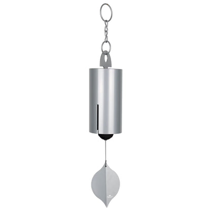 Woodstock Windchimes Heroic Windbell Harbor Gray, Wind Chimes For Outside, Wind Chimes For Garden, Patio, and Outdoor Dcor, 40"L