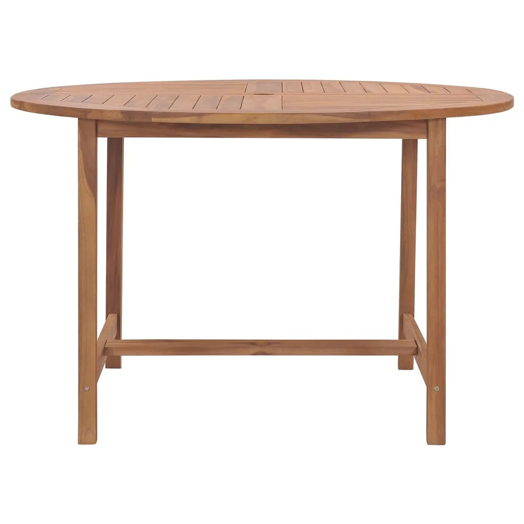 vidaXL Patio Dining Table ?43.3"x29.5" Solid Wood Teak