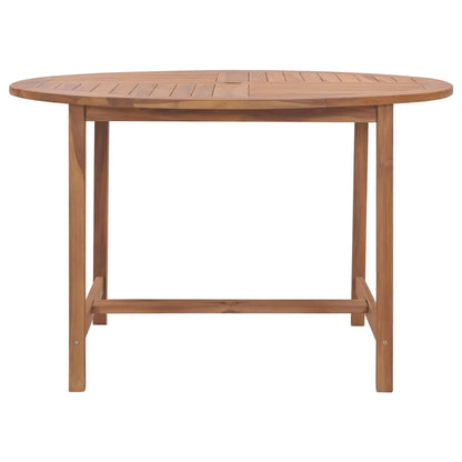 vidaXL Patio Dining Table ?43.3"x29.5" Solid Wood Teak