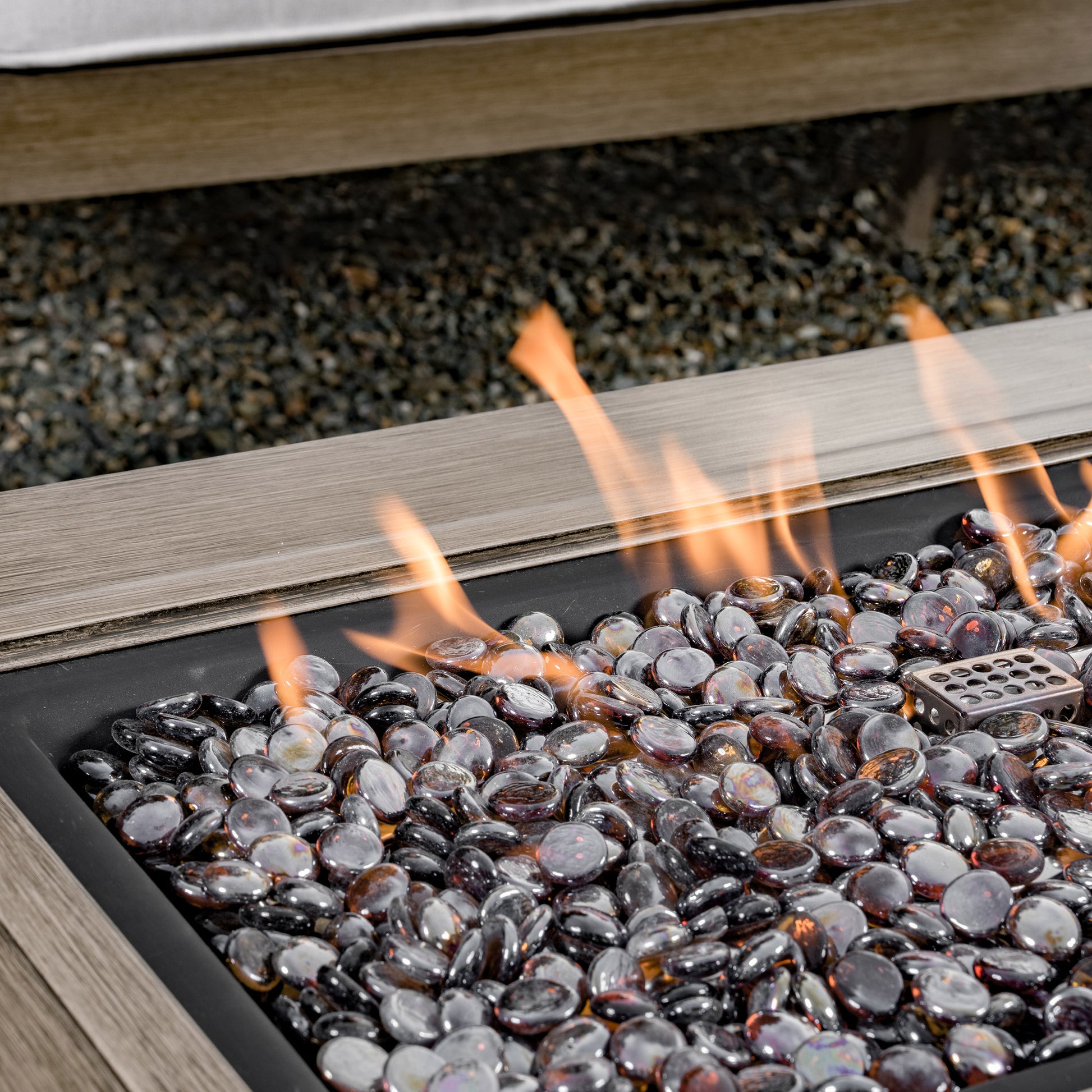 SunVilla Clifton 4-piece Fire Outdoor Patio Seating Set