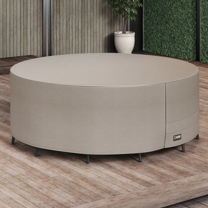 Outdoor Round Patio Table Set Cover