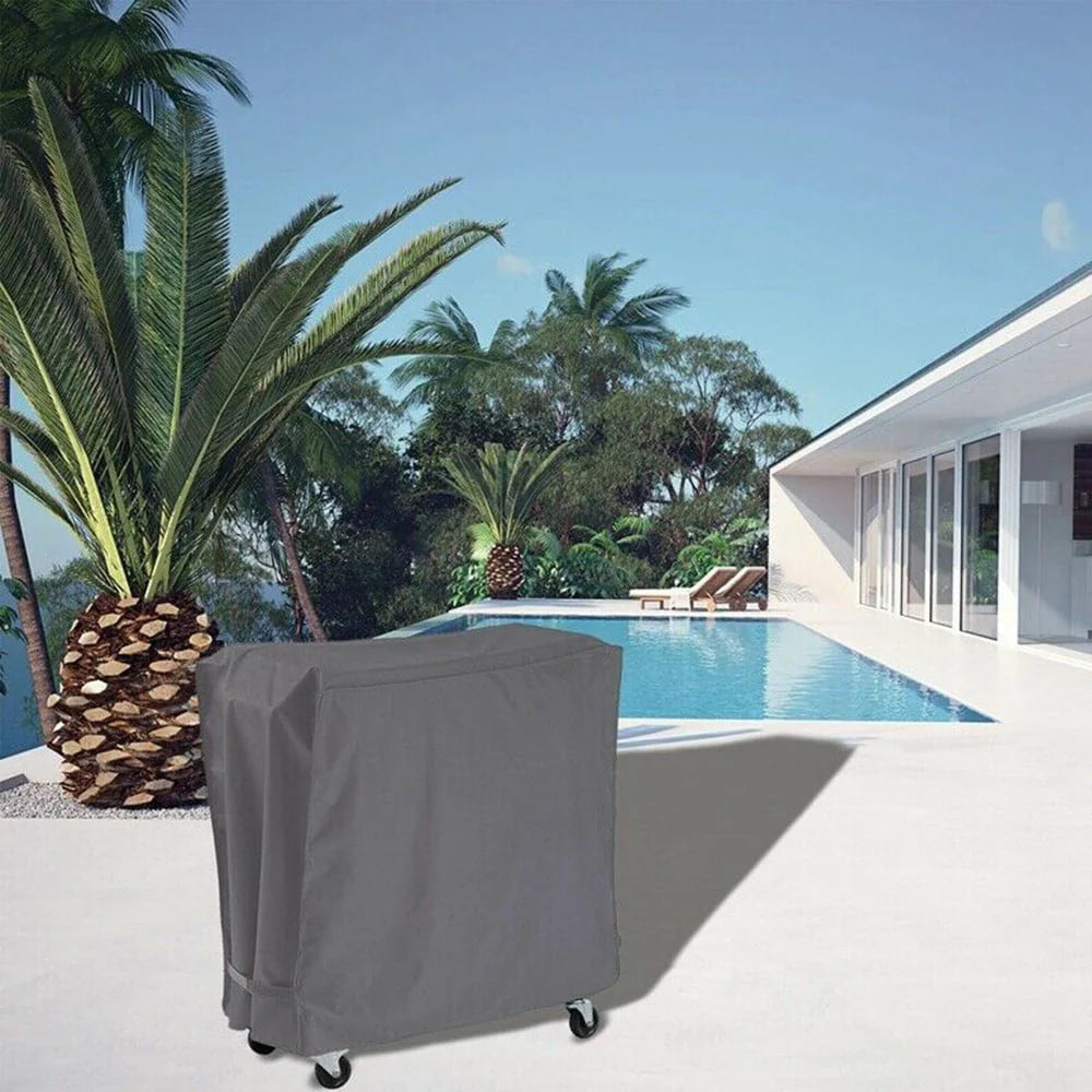 Suyin Patio Cooler Cart Cover , Fits Most 80 Quart Rolling Cooler Cart Cover, Outdoor Beverage Cart Ice Chest Protective Covers