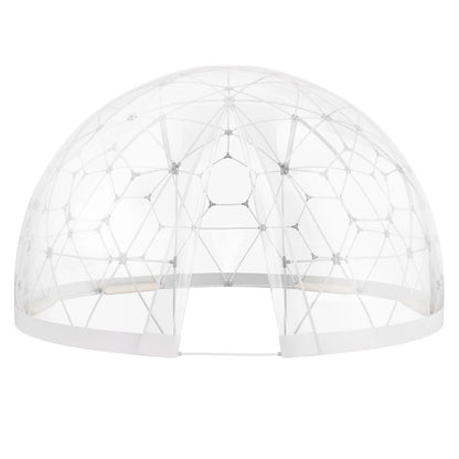 9.5FT Outdoor Bubble Tent - Transparent Dome Camping Shelter with Zip Door & Windows - Waterproof Pop-Up Tent for Stargazing, Backyard, Patio & Glamping - Portable Instant Setup