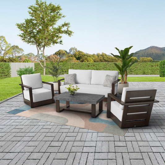 Agio Bentley 4-piece Outdoor Patio Seating Set