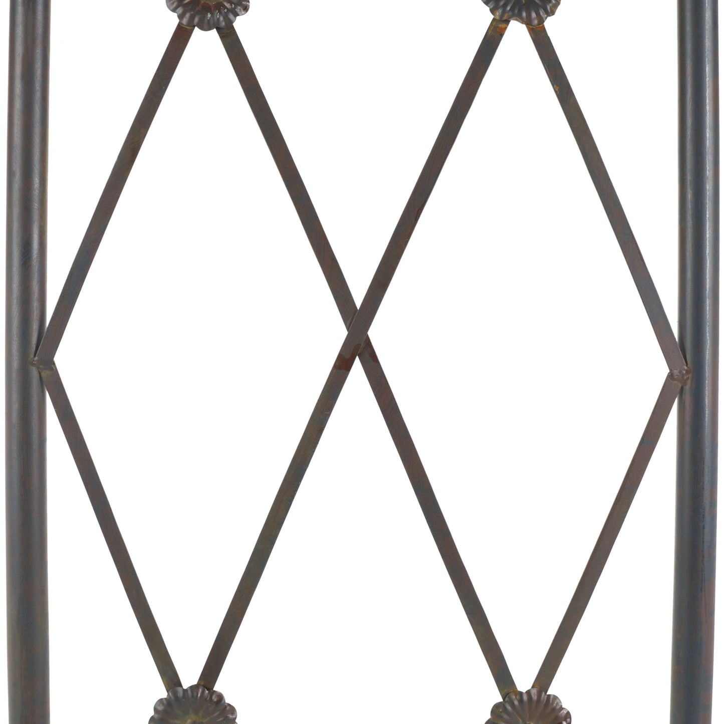 SAFAVIEH Mizell Outdoor Patio Moon Gateway, Antique Black