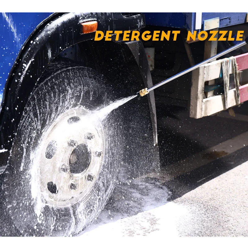 Efurden Gas Pressure Washer, 3500 PSI and 2.3Max GPM Power Washer with 4 Quick Connect Nozzles, 25 Ft Hose for Cleaning Floors, Cars, Patios