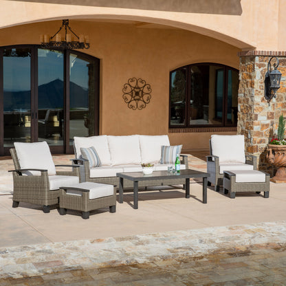 Grand Leisure Las Palmas 6-piece Outdoor Patio Seating Set