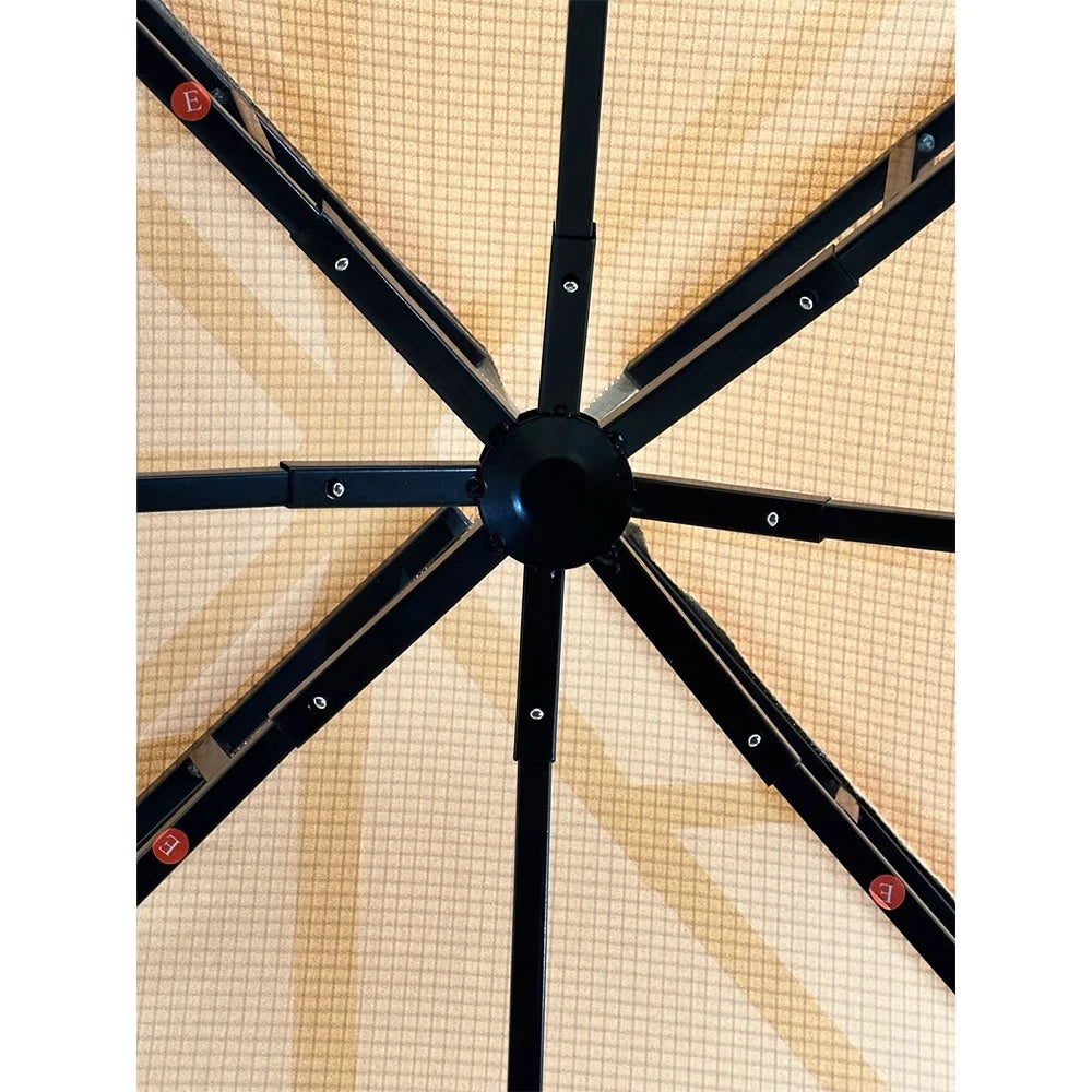 Garden Winds Replacement Canopy Top Cover Compatible with The Grand Patio 10' X 10' Gazebo - RipLock 350