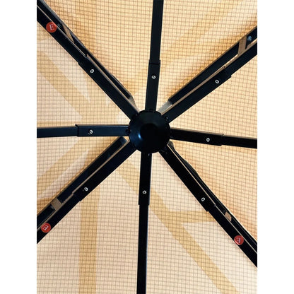 Garden Winds Replacement Canopy Top Cover Compatible with The Grand Patio 10' X 10' Gazebo - RipLock 350