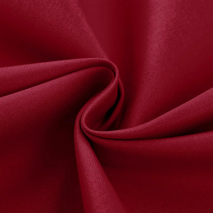 Outdoor Chair Cushions for Patio Furniture with Waterproof Detachable Cover, Deep Seat Couch Cushion Replacement and Backrest Pillow Set for Sectional Sofa, 25.6 x 25.6 Inch, Red