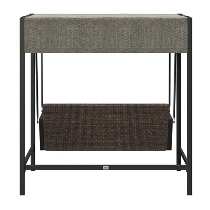 Agio Menlo Woven Patio Swing