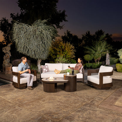 MoDe Odessa 4-piece Outdoor Patio Deep Seating Set
