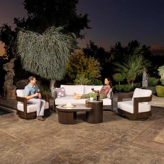 MoDe Odessa 4-piece Outdoor Patio Deep Seating Set