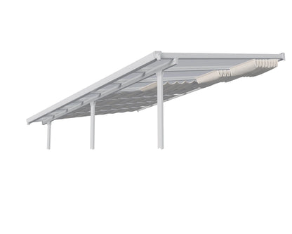 Palram - Canopia Patio Cover Blinds 10' x 10' - White for Feria 10', Olympia, Sierra 10' and Sanremo 10'