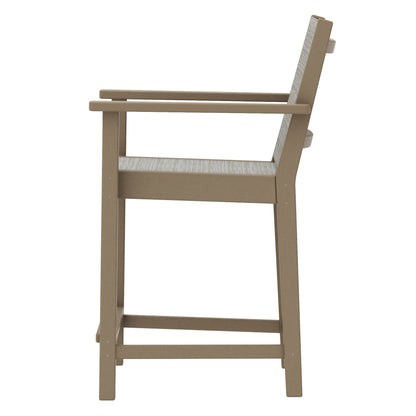POLYWOOD Camden 3-piece Outdoor Patio High Dining Set
